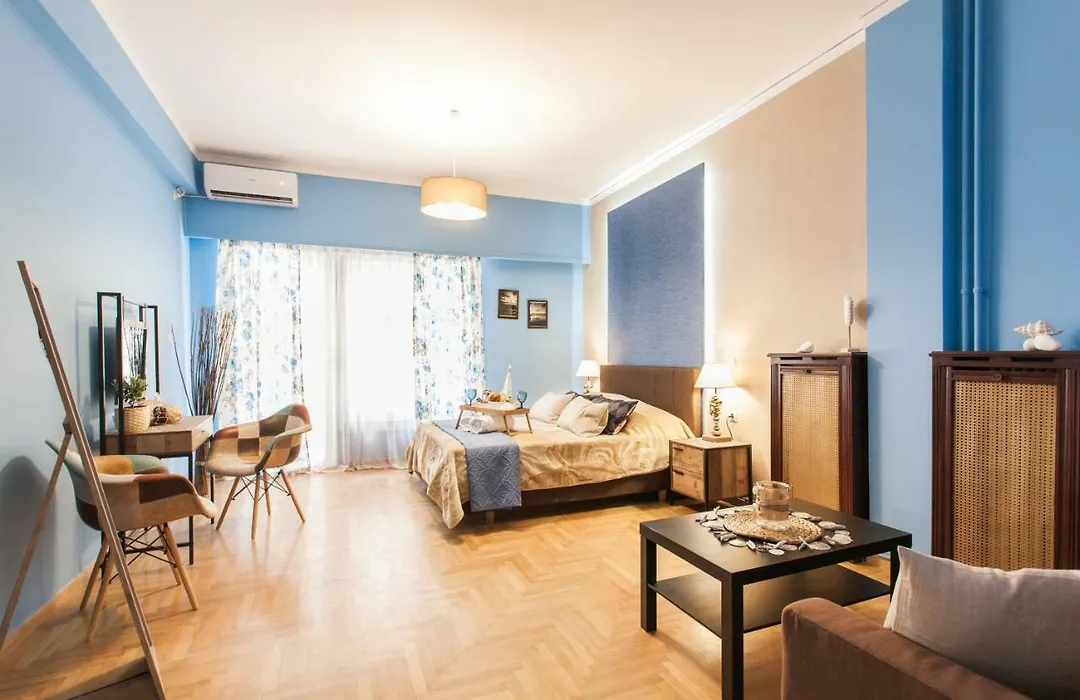 Cozy, Central, Safe Double Rooms In Apartment, Close To Acropolis-1