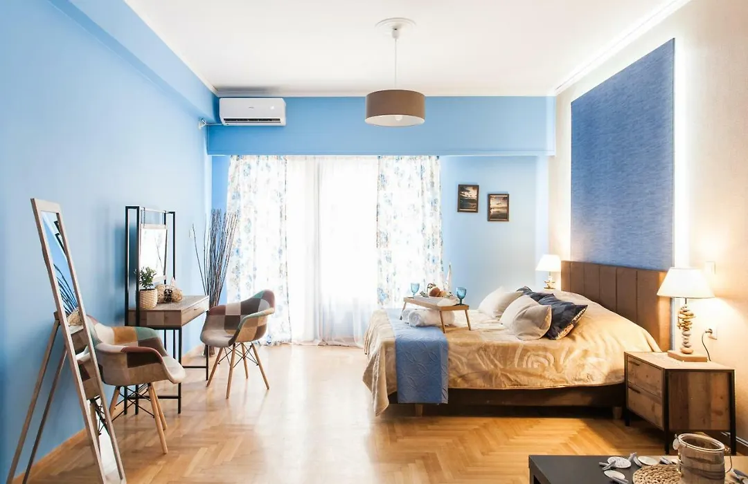 Cozy, Central, Safe Double Rooms In Apartment, Close To Acropolis-1